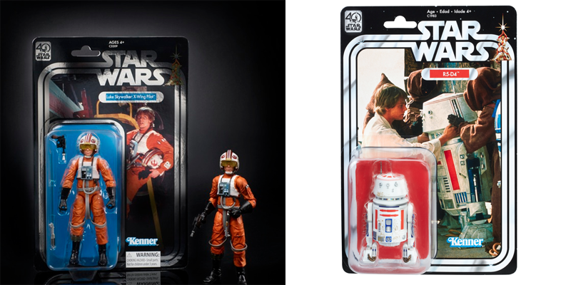 Illustration for article titled Hasbro's 40th Anniversary Star Wars Figures Are an Amazing Throwback